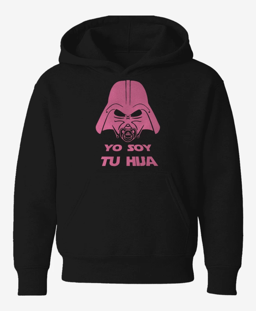 Poleron de niño Negro de Yo soy tu hija