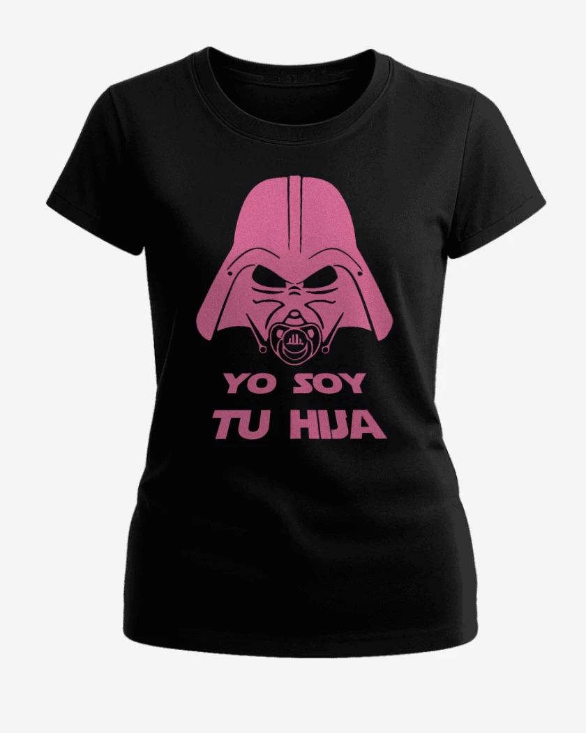Polera de Mujer Negro de Yo soy tu hija