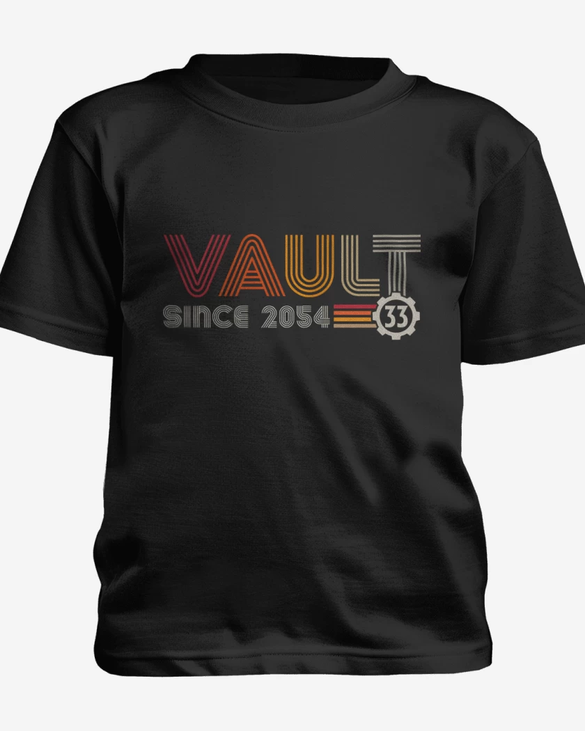 Polera de niño Negro de Vault 2054
