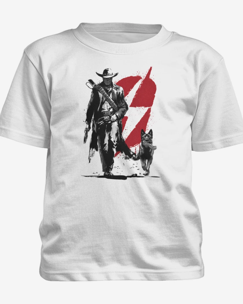 Polera de niño Blanco de El Necrófago