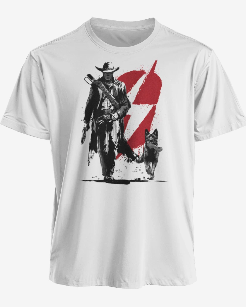 Polera premium Blanco de El Necrófago