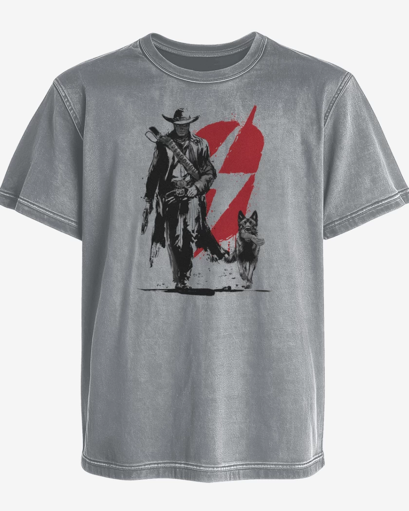 Polera desgastada El Necrófago