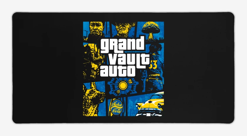 Mouse pad Gamer Grand Vault Auto