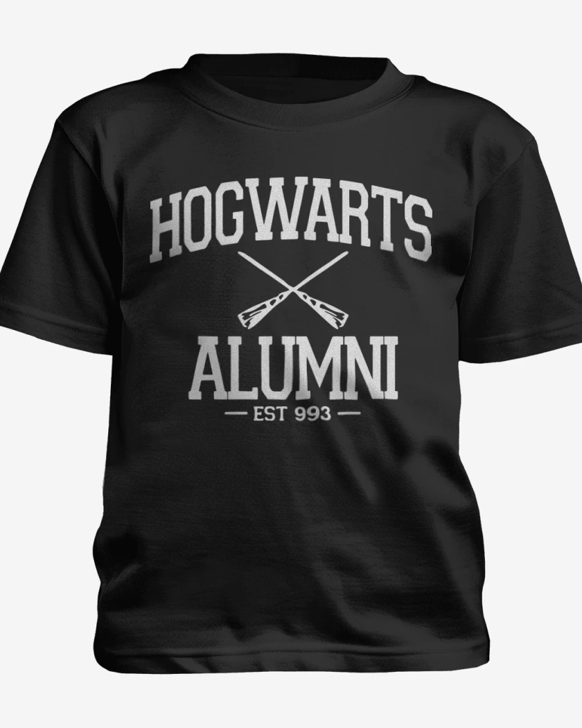 Polera de niño Negro de Hogwarts alumni
