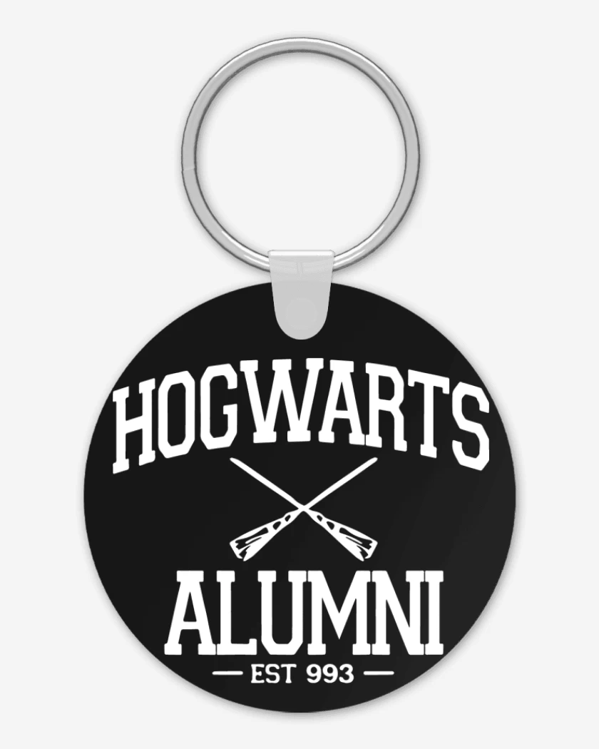 Llavero Negro de Hogwarts alumni