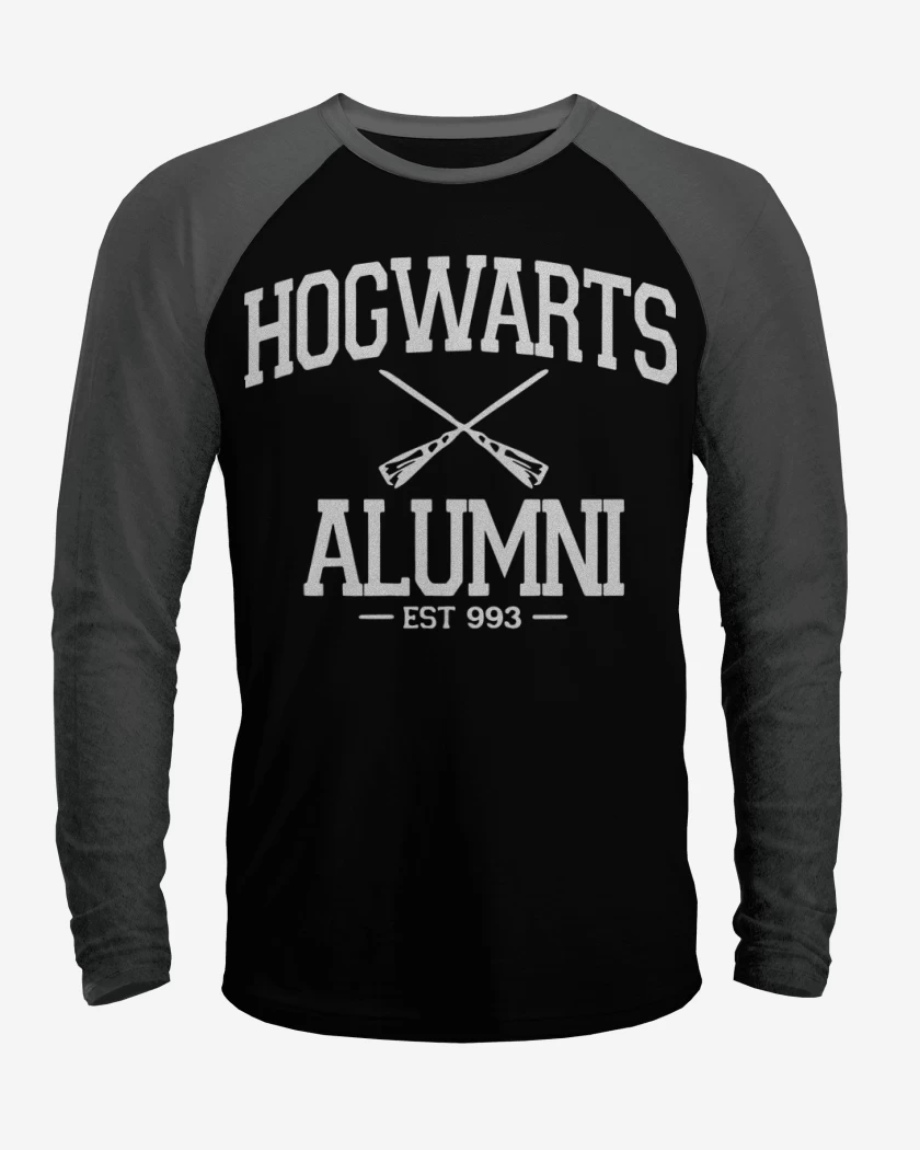Polera Raglan Hogwarts alumni