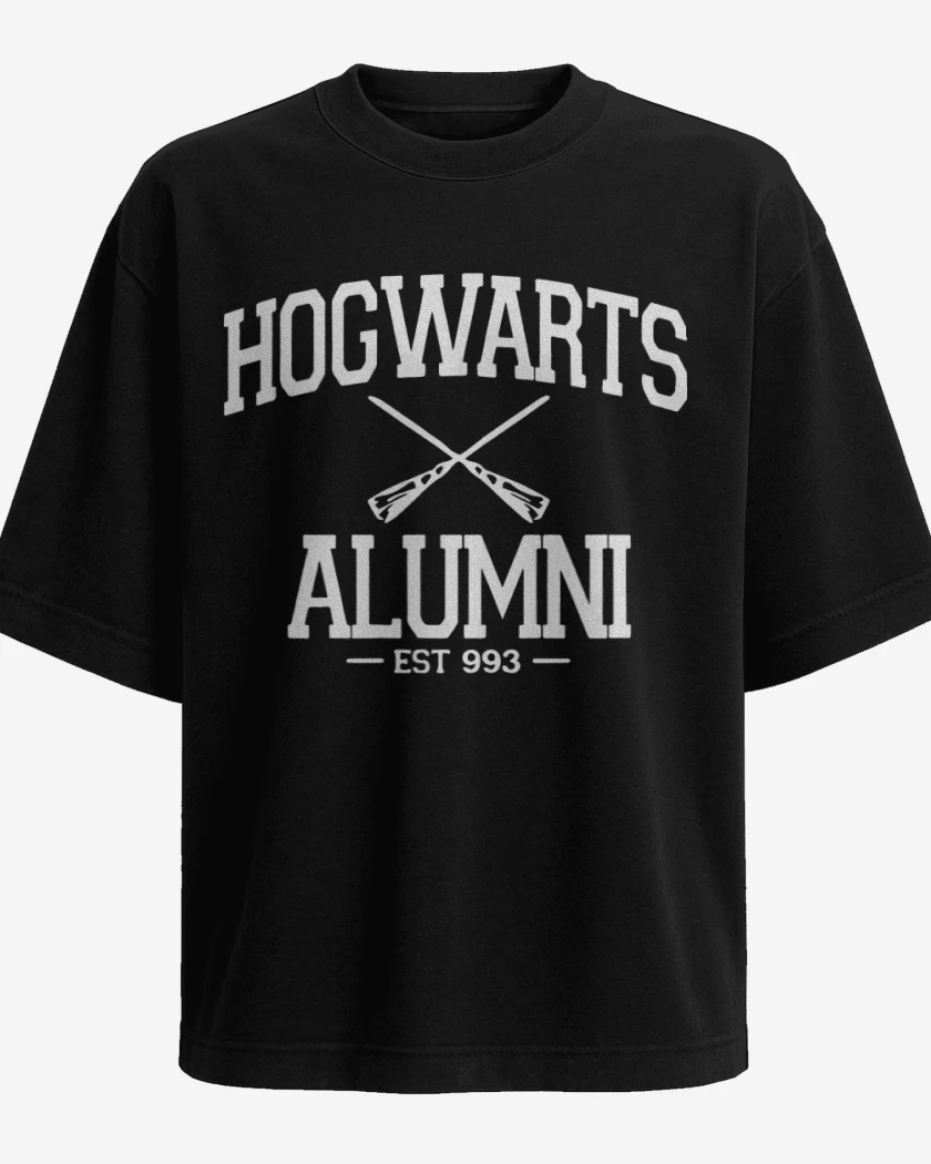 Polera Oversize Hogwarts alumni