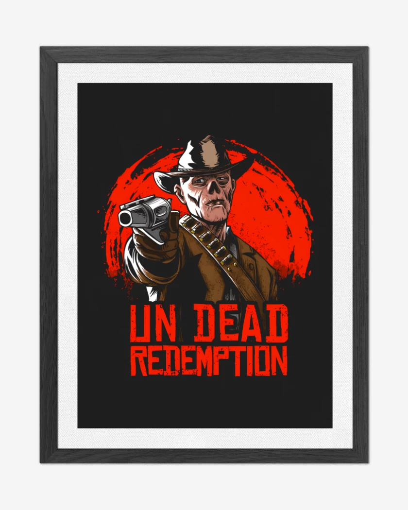 Cuadro decorativo Negro de Undead Redemption