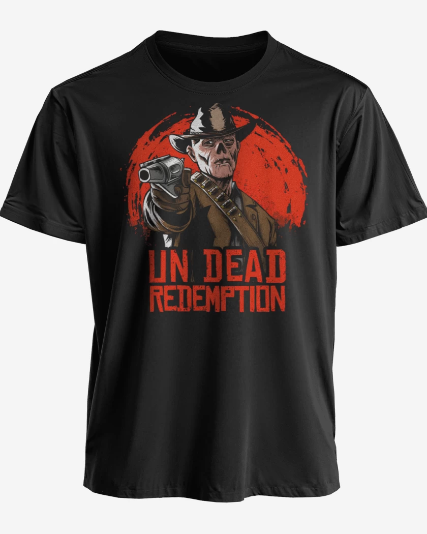 Polera premium Negro de Undead Redemption