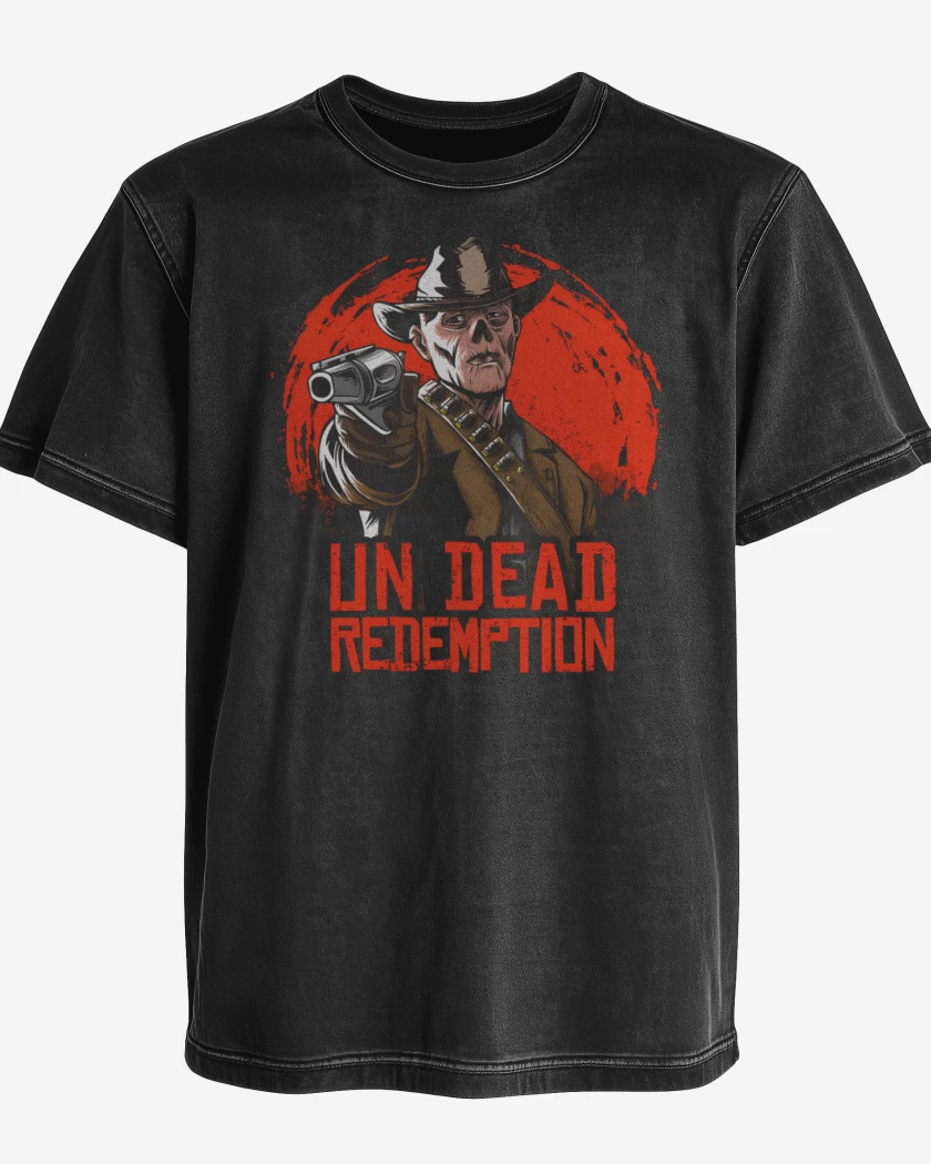 Polera desgastada Undead Redemption