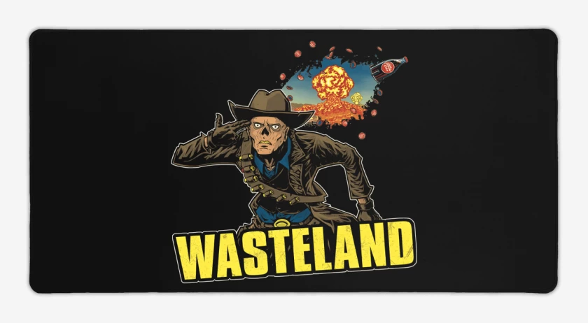 Mouse pad Gamer Wasteland 