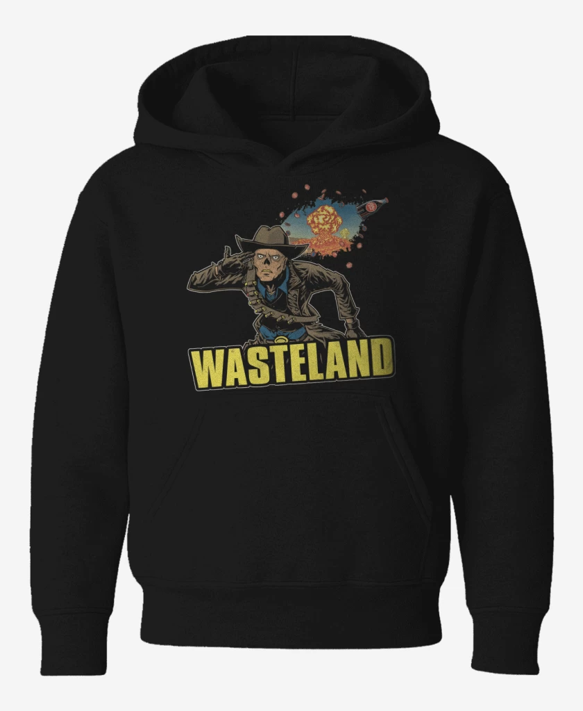 Poleron de niño Negro de Wasteland 