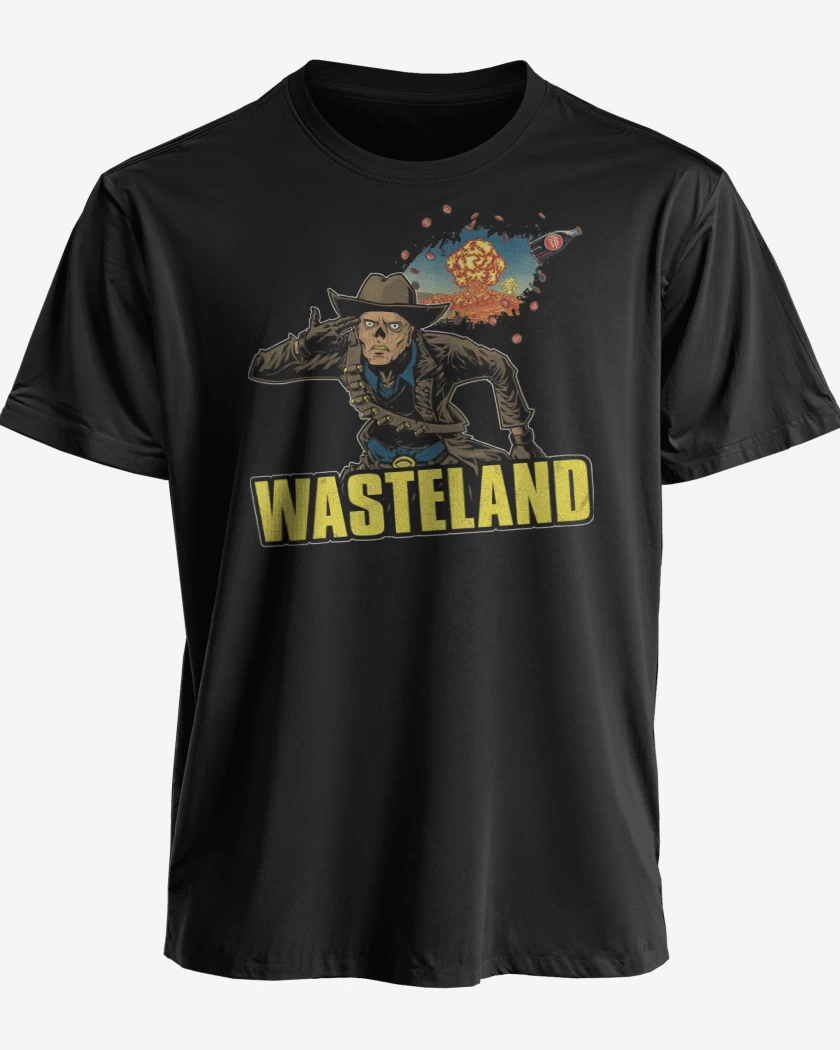 Polera premium Negro de Wasteland 
