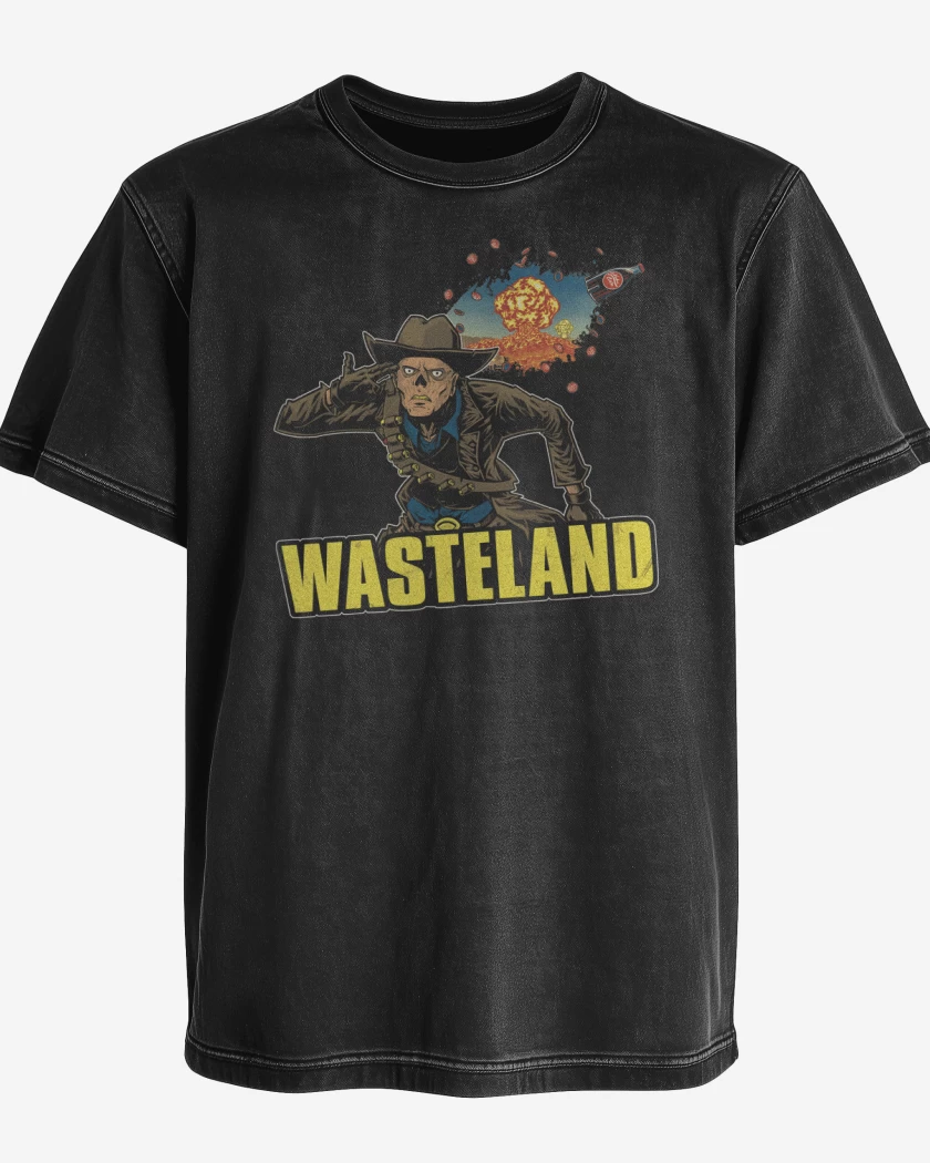 Polera desgastada Wasteland 