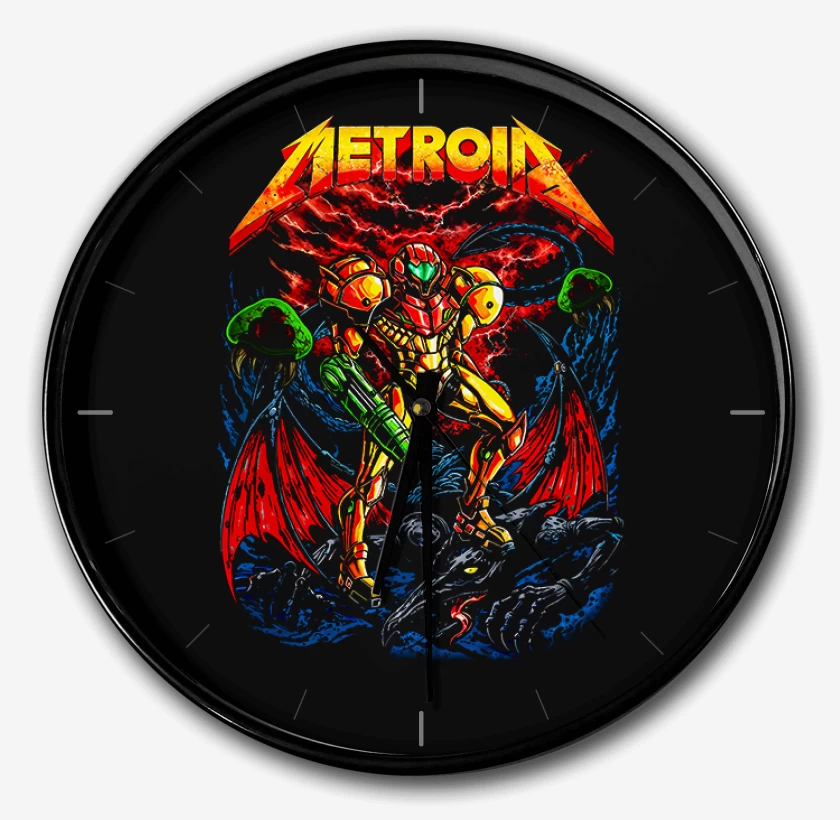Reloj Negro de Metroid meta