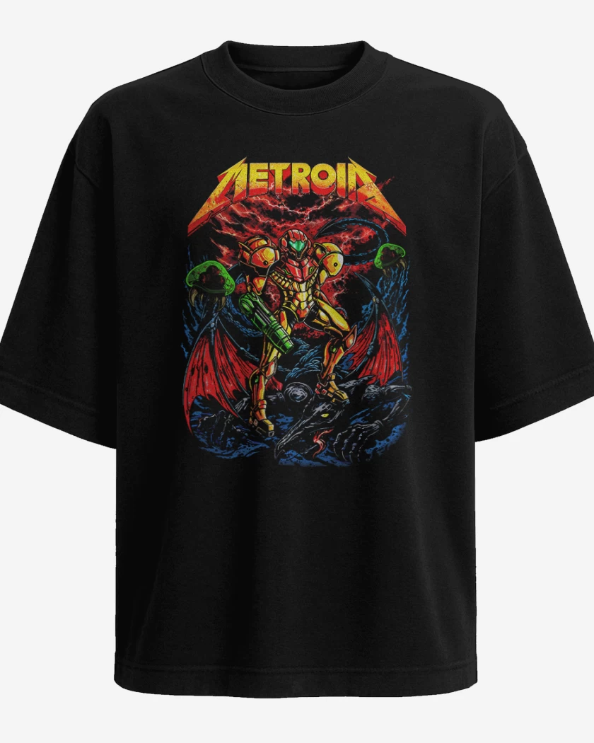 Polera Oversize Metroid meta