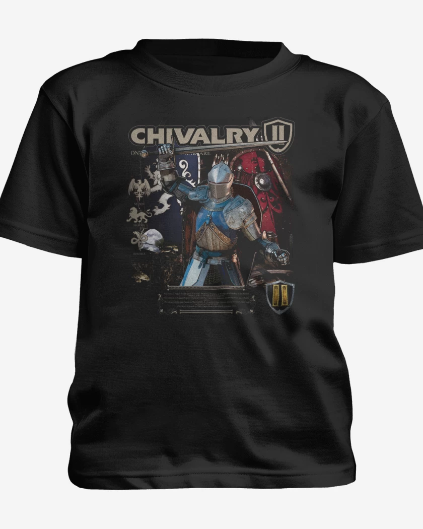 Polera de niño Negro de Chivalry 