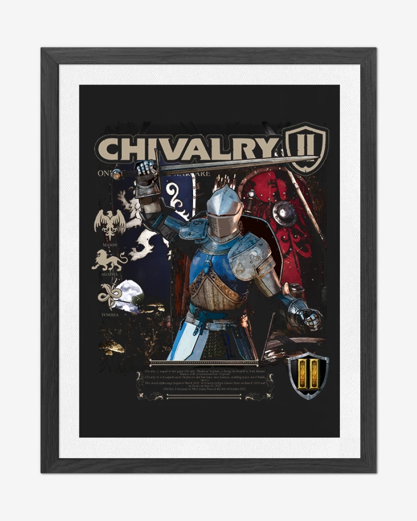 Cuadro decorativo Negro de Chivalry 