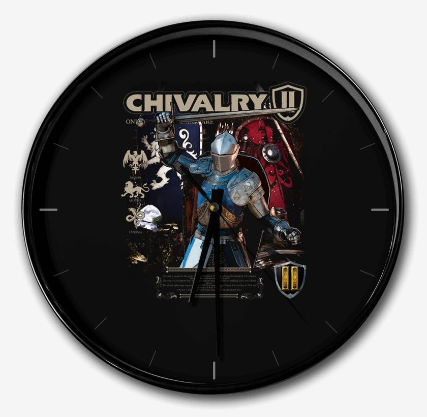 Reloj Negro de Chivalry 