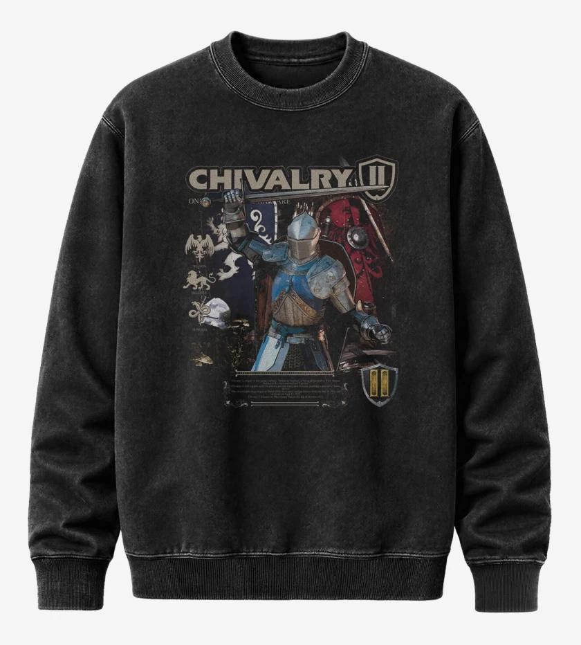 Poleron Polo Acid Wash Chivalry 