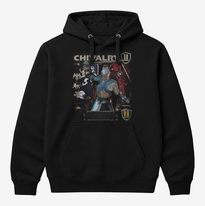 Polerón Canguro Negro de Chivalry 