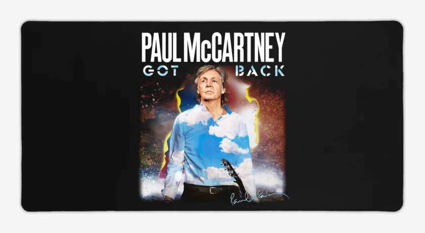 Mouse pad Gamer Paul McCartney Got Back