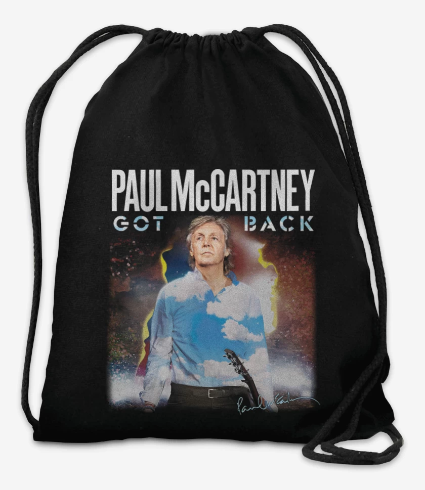 Mochila Negro de Paul McCartney Got Back