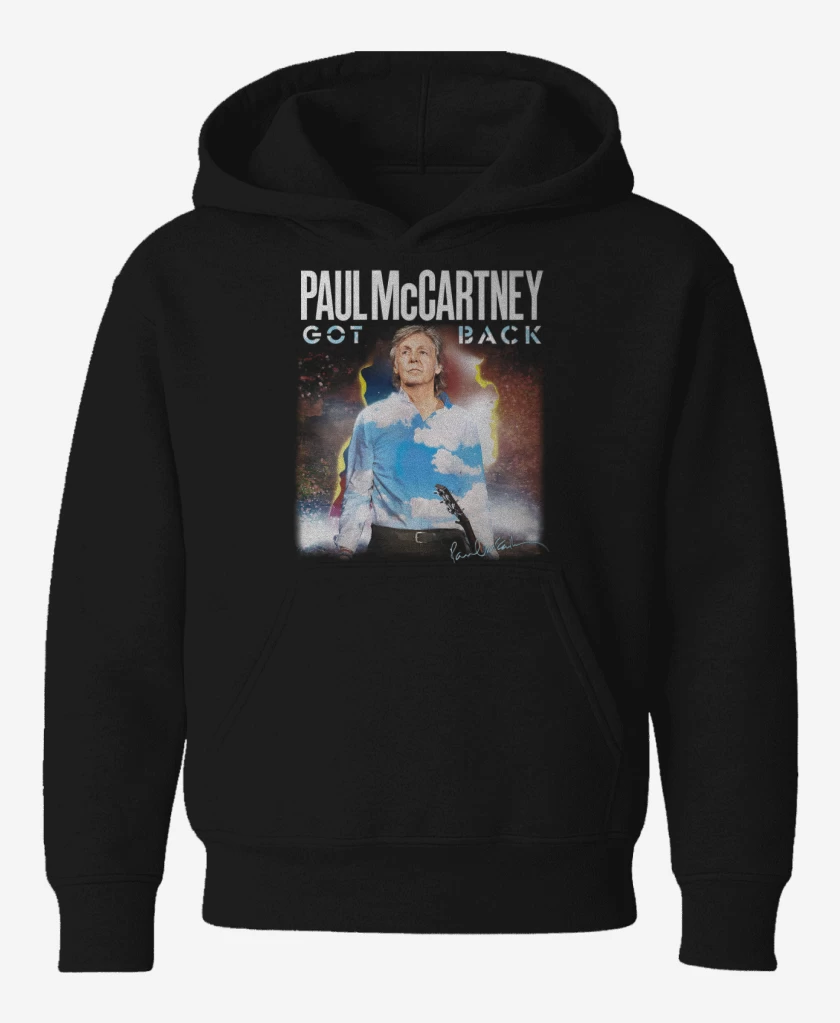 Poleron de niño Negro de Paul McCartney Got Back