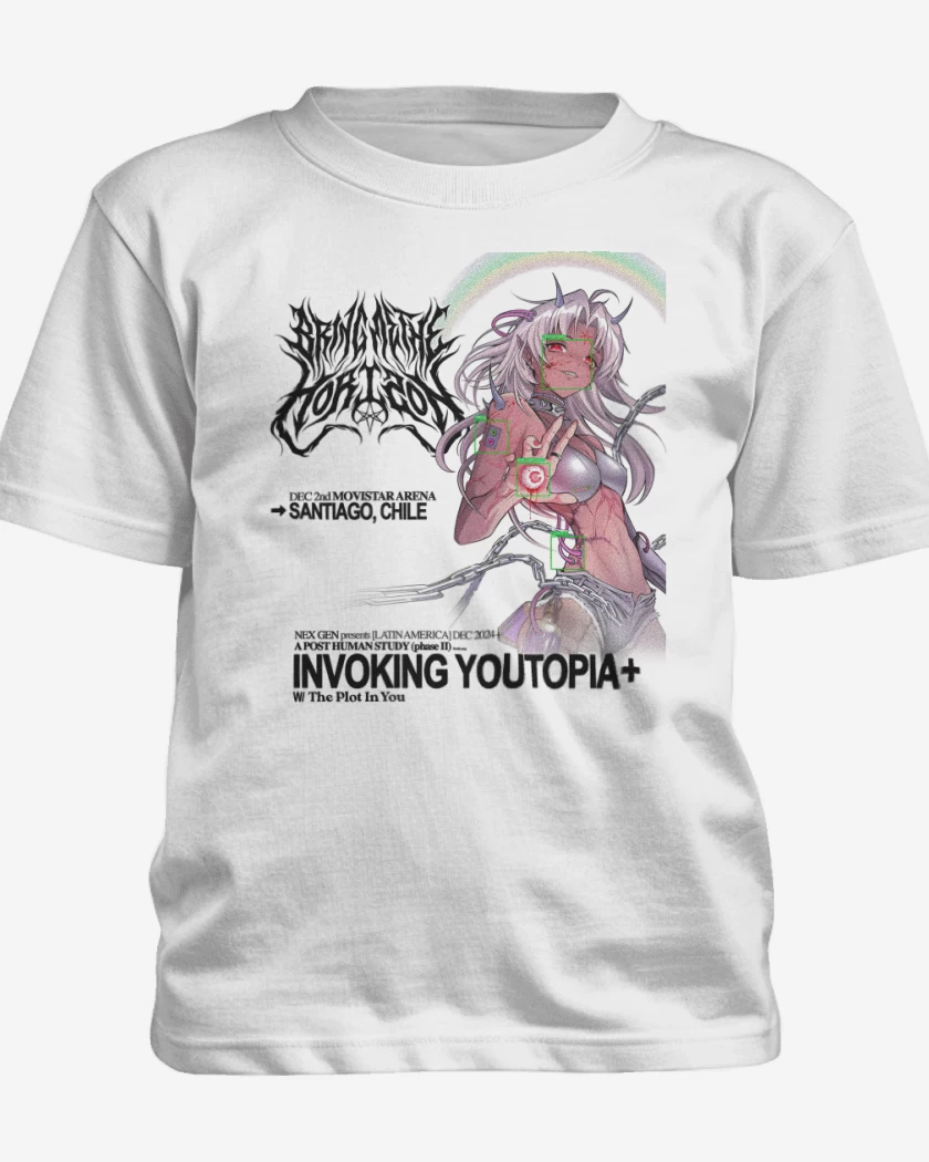 Polera de niño Blanco de BMTH Invoking Youtopia
