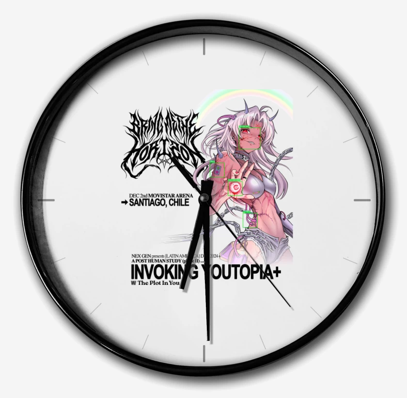 Reloj Blanco de BMTH Invoking Youtopia