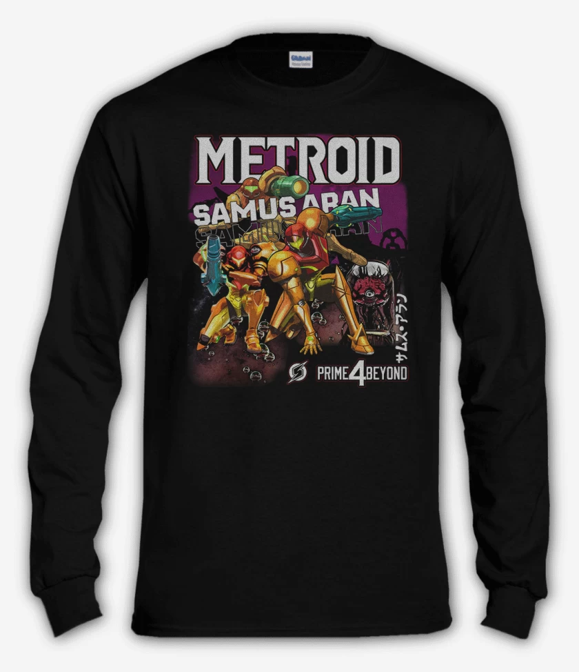 Polera manga larga Negro de Prime 4