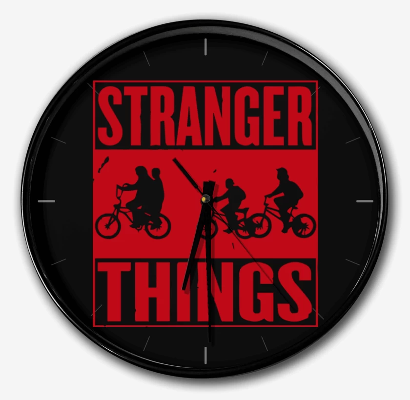 Reloj Negro de Stranger things 1