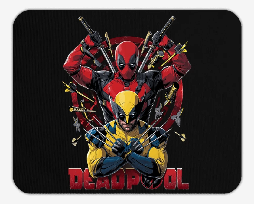 Mousepad Pozo de la muerte y lobezno 