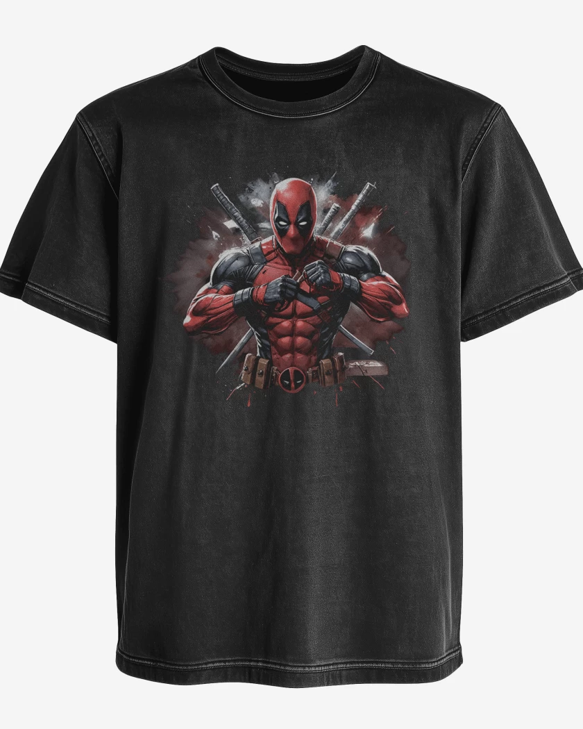 Polera desgastada Pozo de la muerte HQ