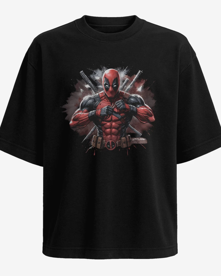 Polera Oversize Pozo de la muerte HQ