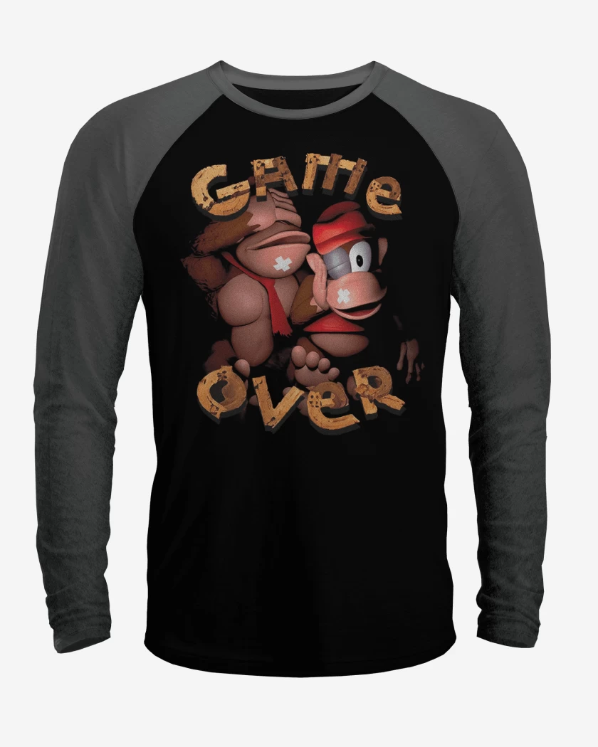 Polera Raglan Game over DK