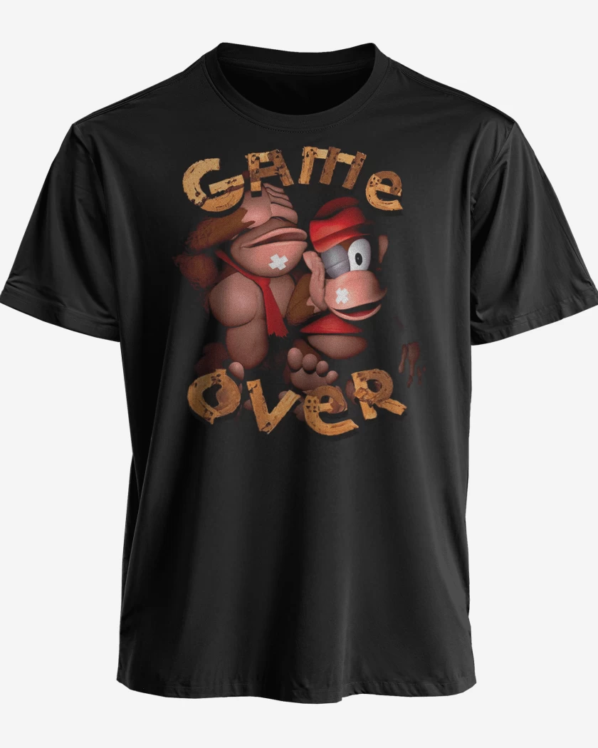 Polera premium Game over DK