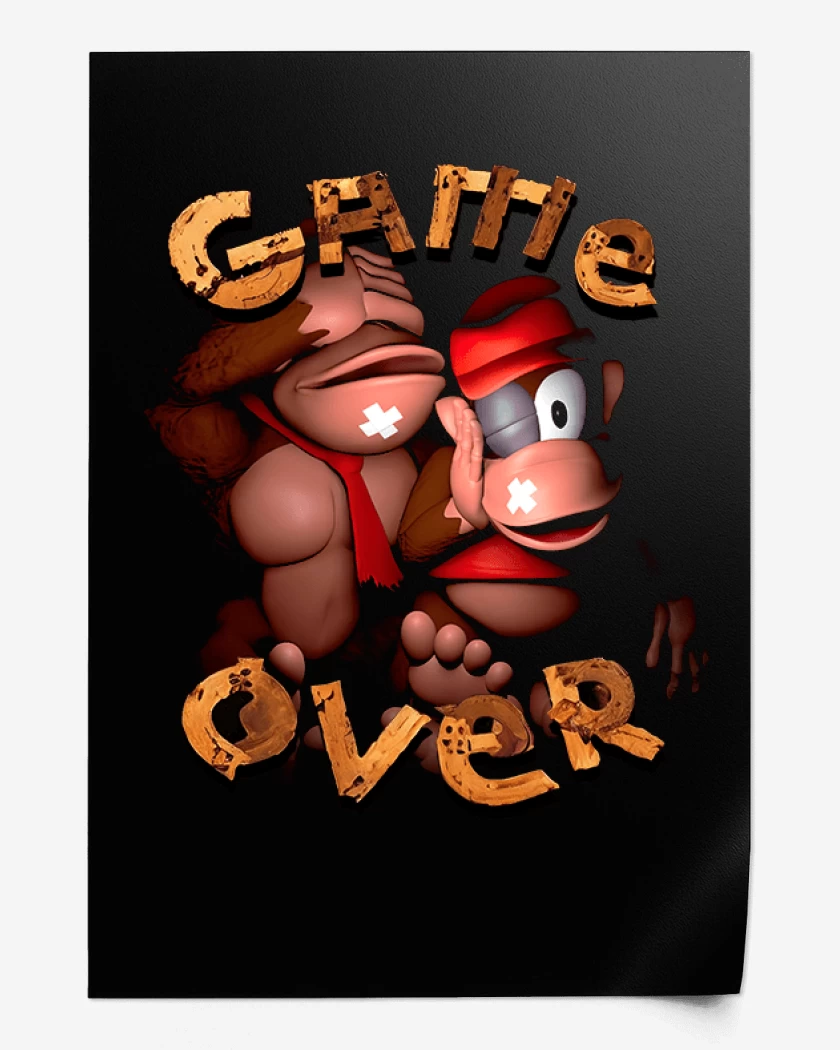 Print Game over DK