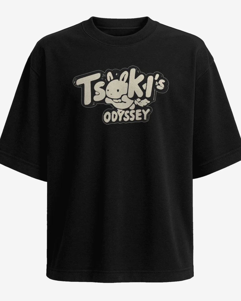 Polera Oversize Negro de Tsuki´s