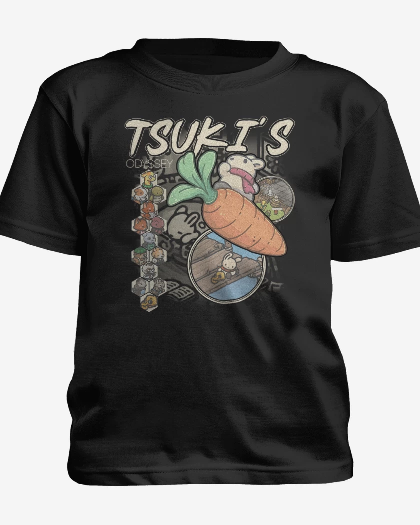 Polera de niño Negro de Tsuki´s odyssey 