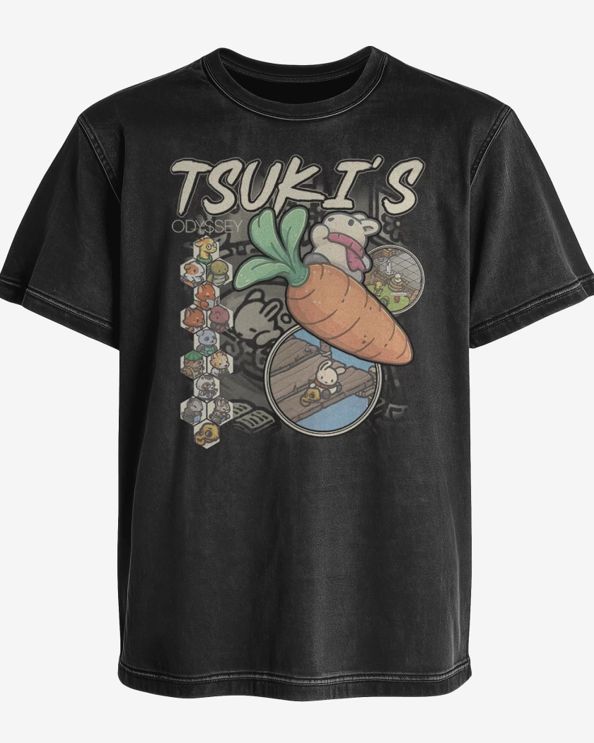 Polera desgastada Tsuki´s odyssey 