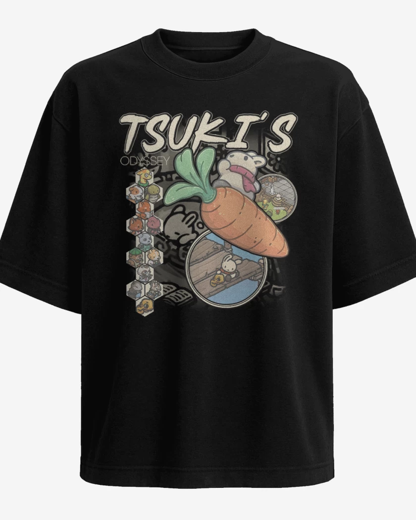 Polera Oversize Negro de Tsuki´s odyssey 