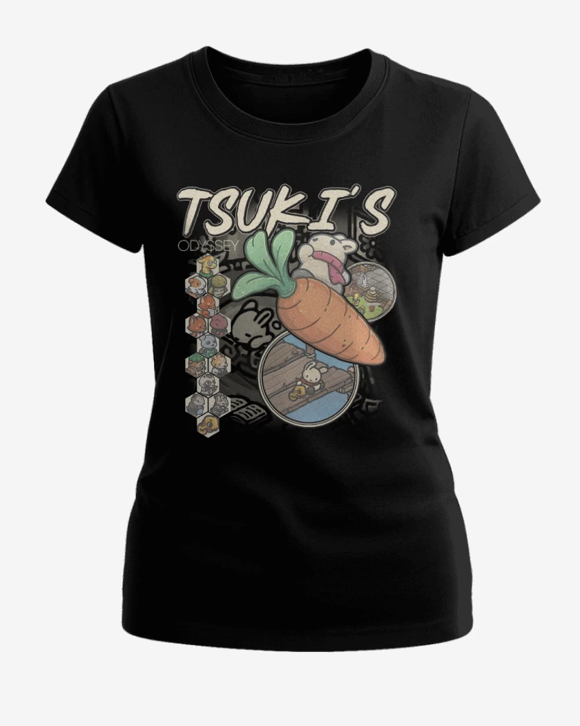 Polera de Mujer Negro de Tsuki´s odyssey 
