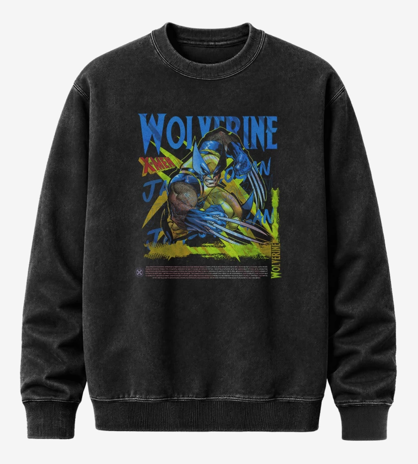 Poleron Polo Acid Wash Negro de James Logan