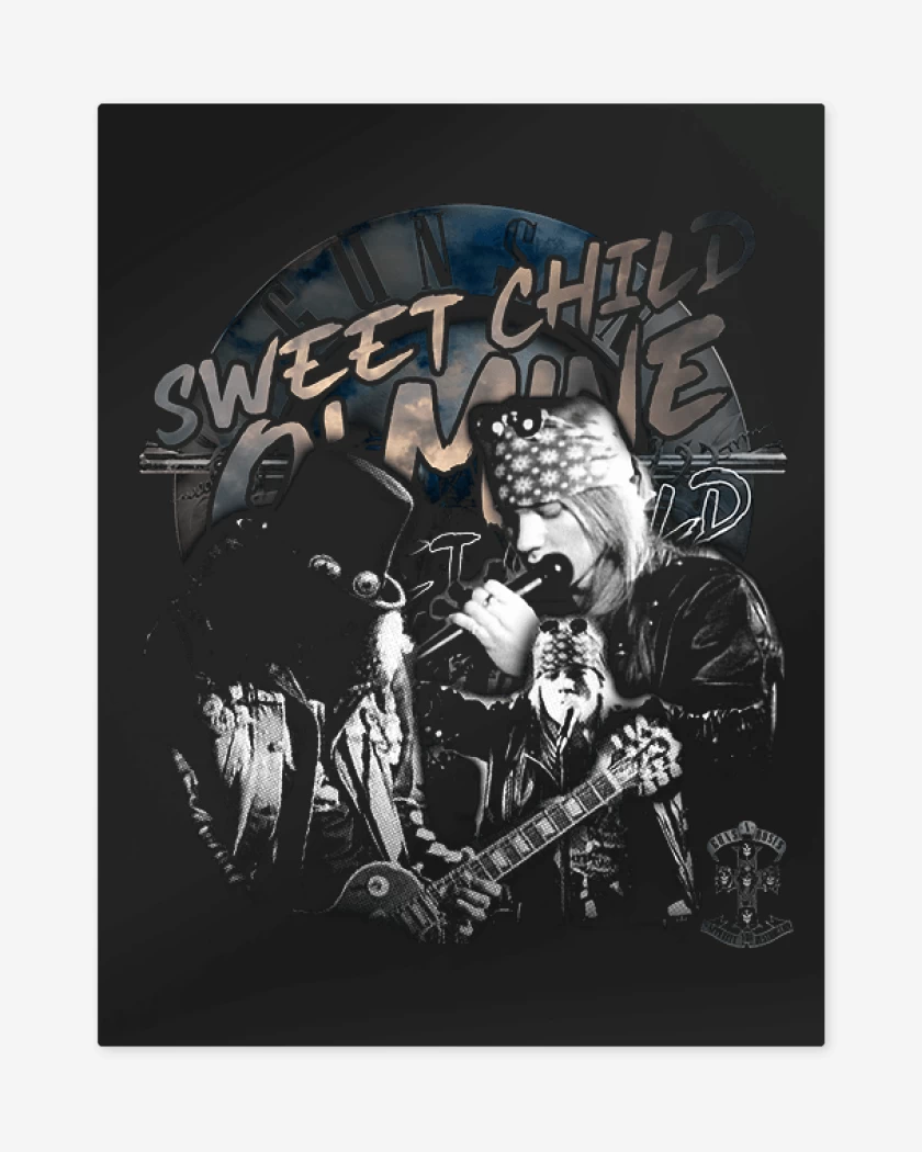 Print metalico Sweet Child