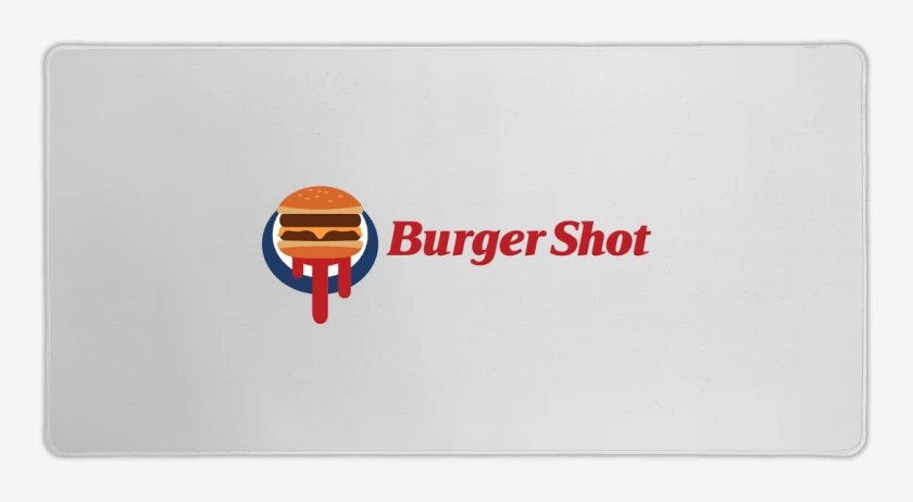 Mouse pad Gamer Burger Shot