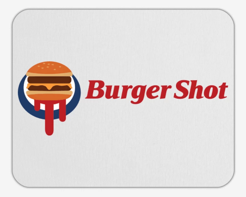 Mousepad Burger Shot