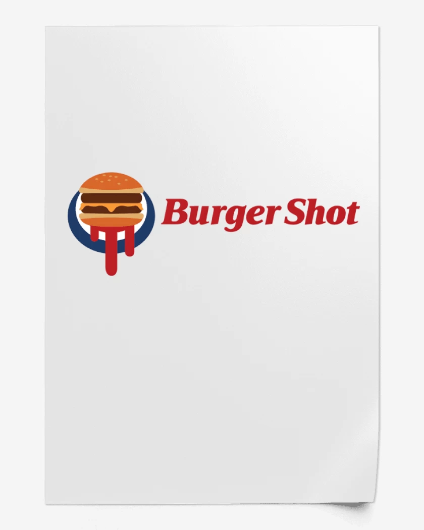 Print Burger Shot