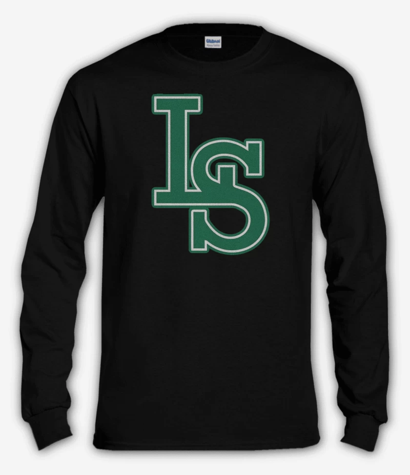 Polera manga larga Negro de LS