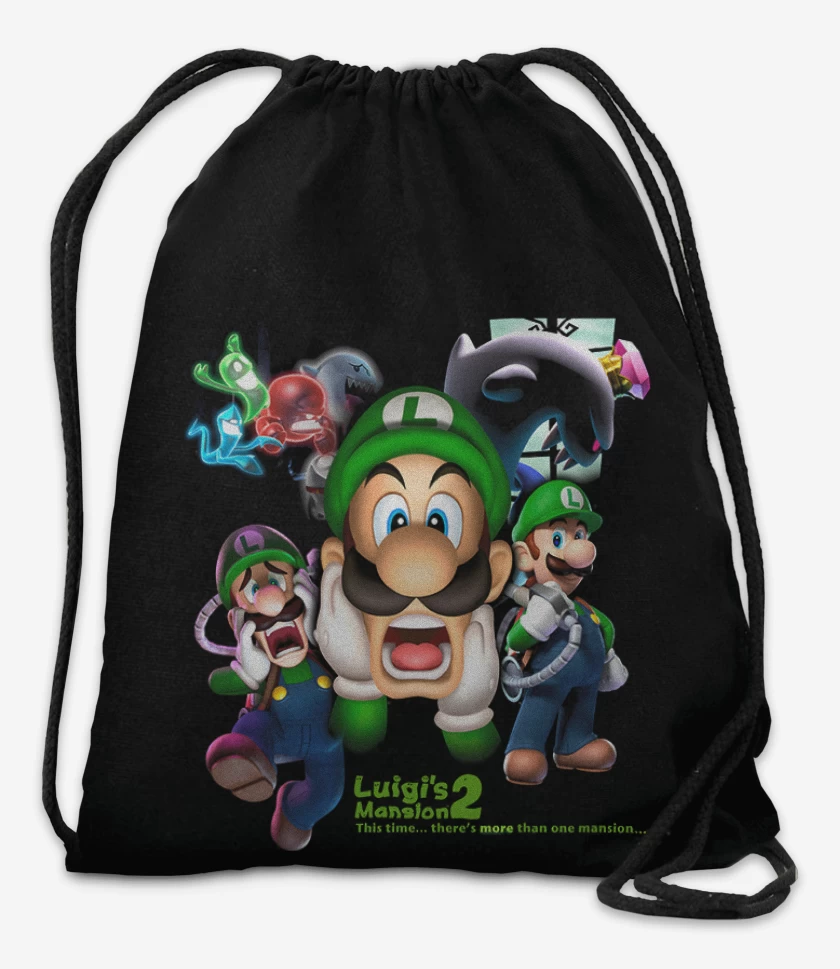 Mochila Negro de Luigi Mansion